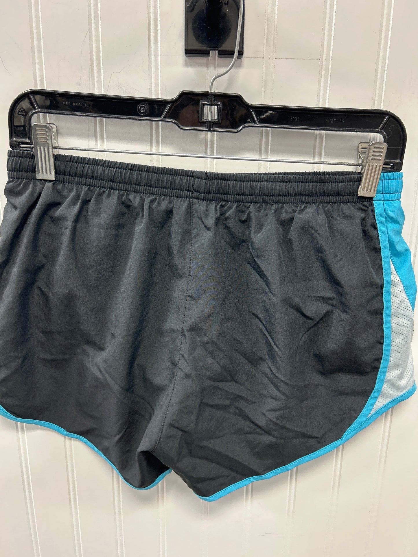 Athletic Shorts By Nike Apparel In Black & Blue, Size:S