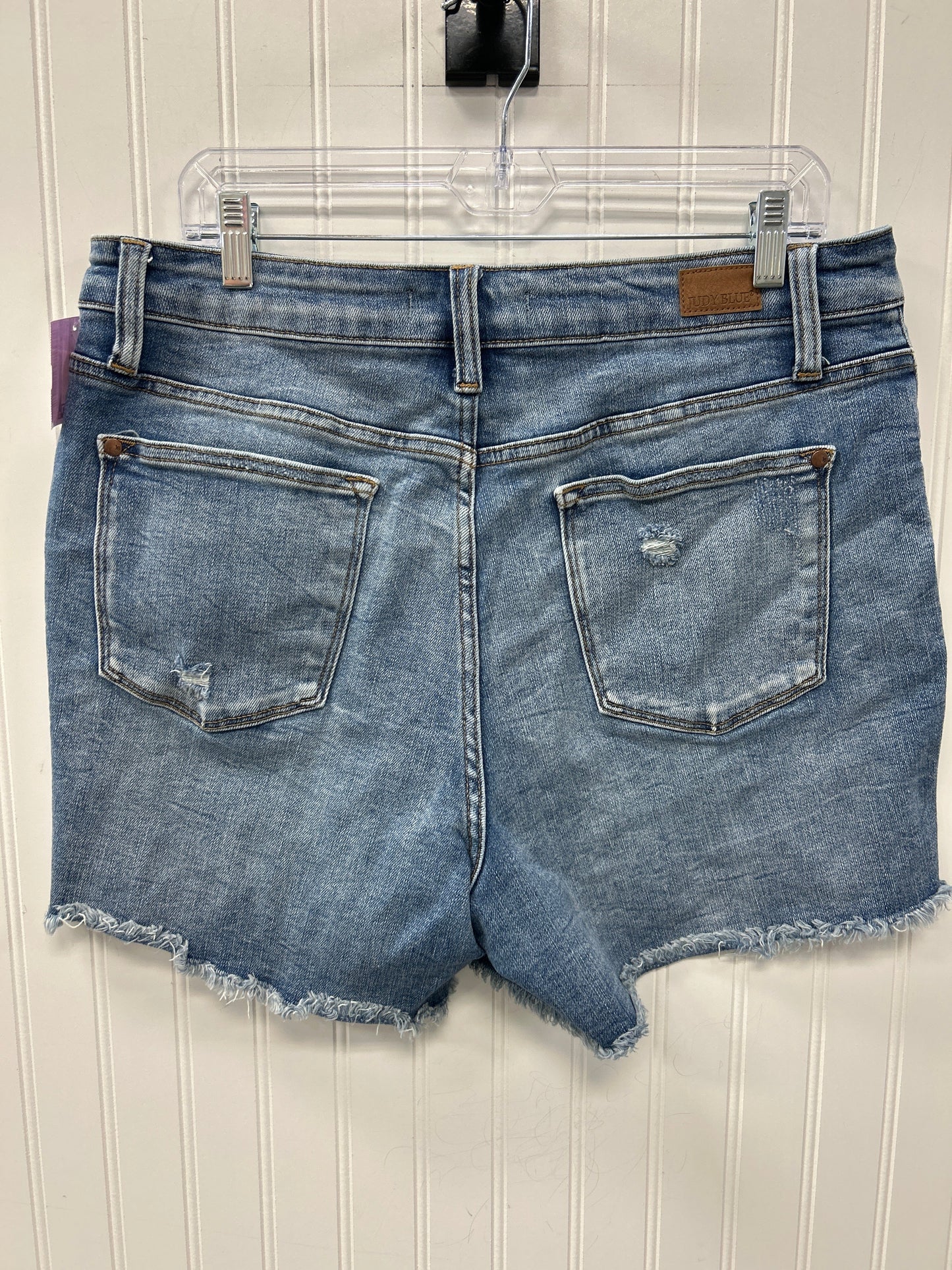 Shorts By Judy Blue In Blue Denim, Size:1X