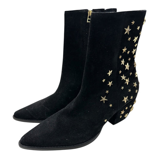 Boots Western By Matisse In Black & Gold, Size:8.5