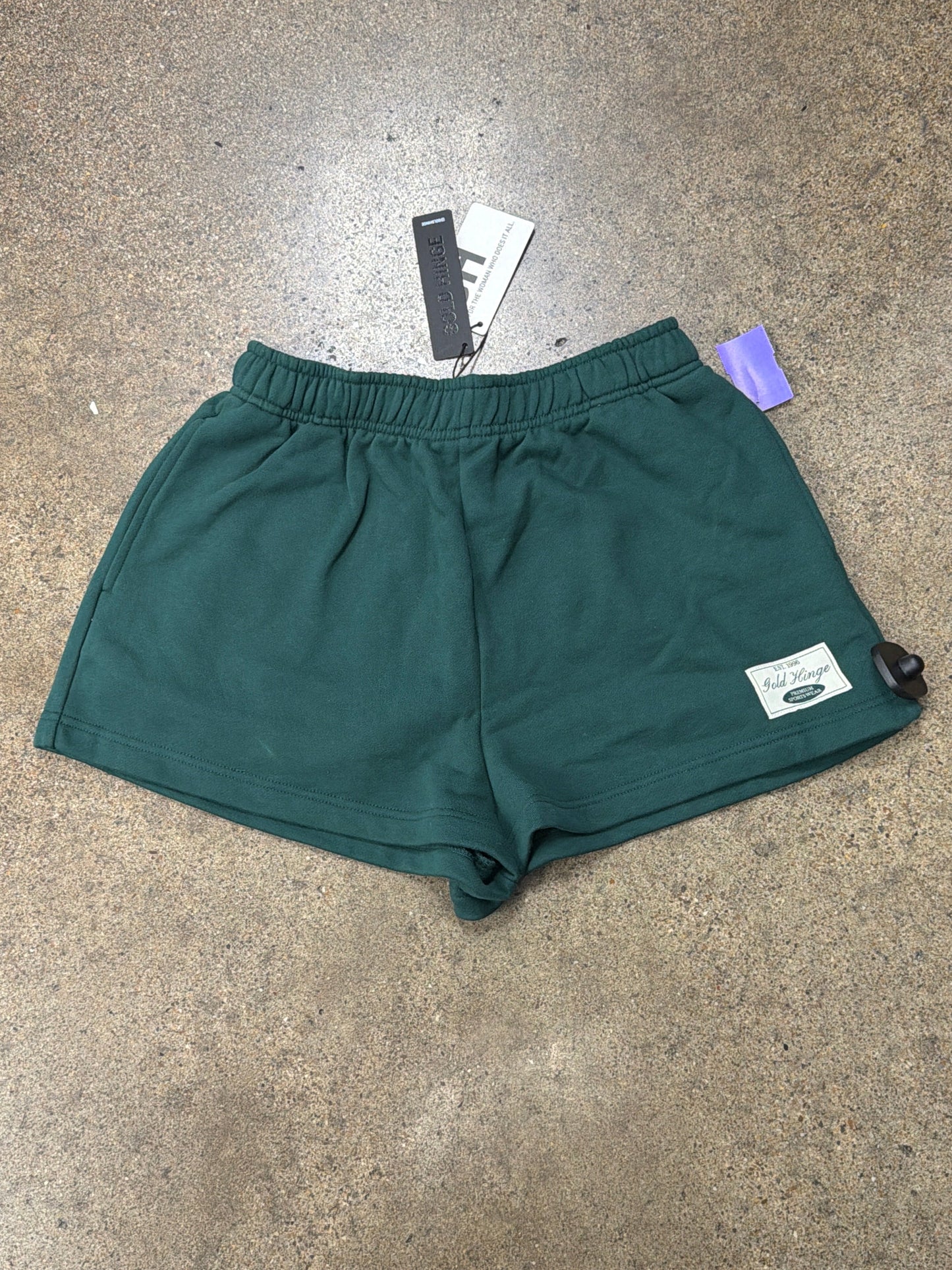 Shorts By Gold Hinge In Green, Size:S