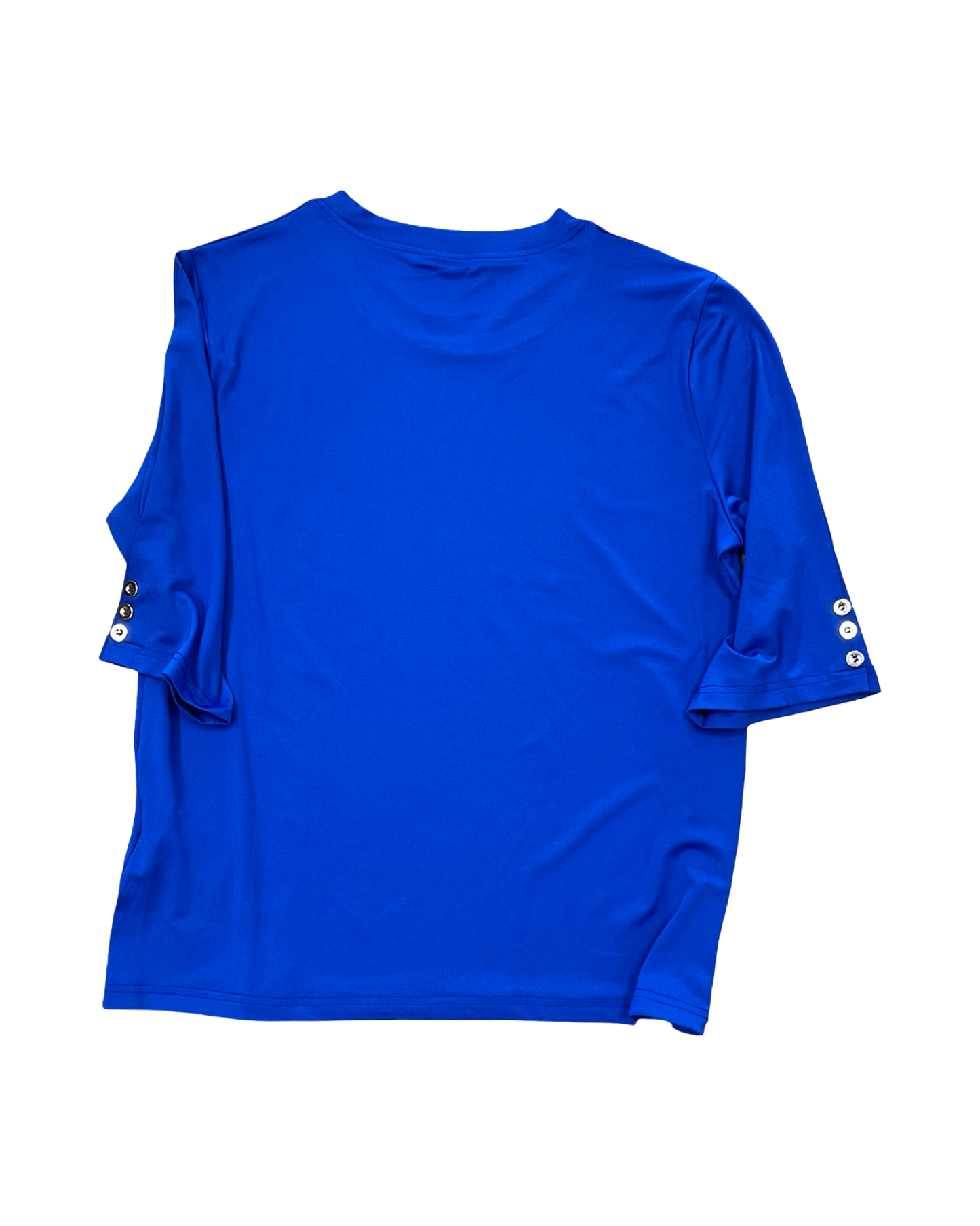 Top 3/4 Sleeve By Clothes Mentor In Blue, Size:L