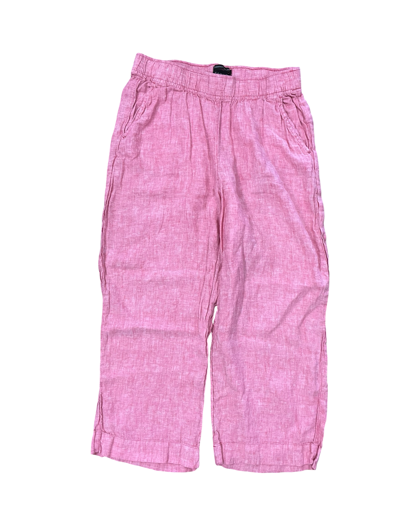 Pants Linen By Tahari In Pink, Size:Xl