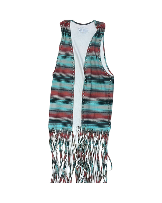 Vest Other By Crazy Train In Green & Red, Size:Osfm
