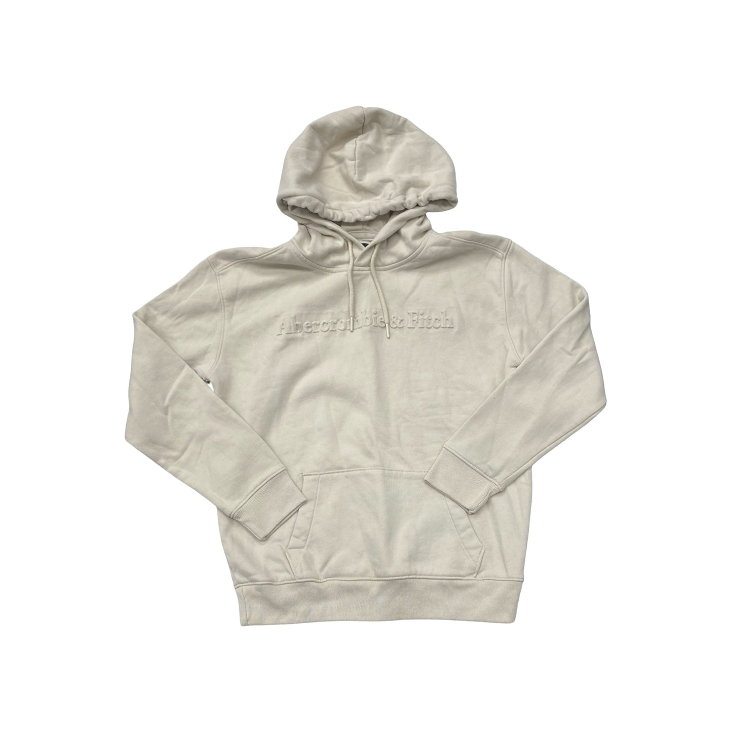 Sweatshirt Hoodie By Abercrombie And Fitch In Beige, Size:S