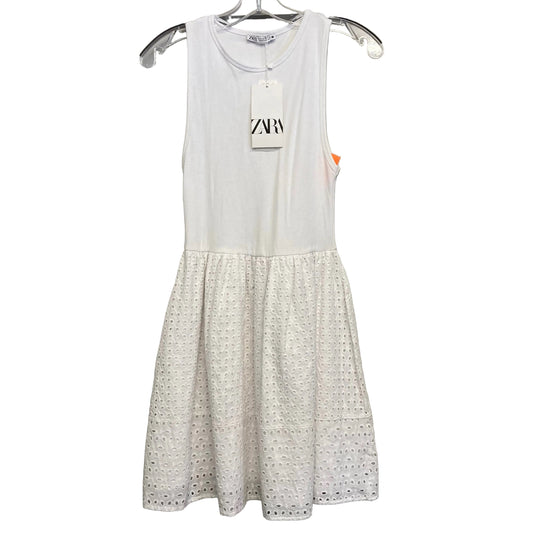Dress Casual Short By Zara In White, Size:S