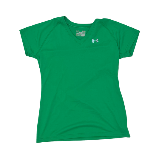 Athletic Top Ss By Under Armour In Green, Size:S