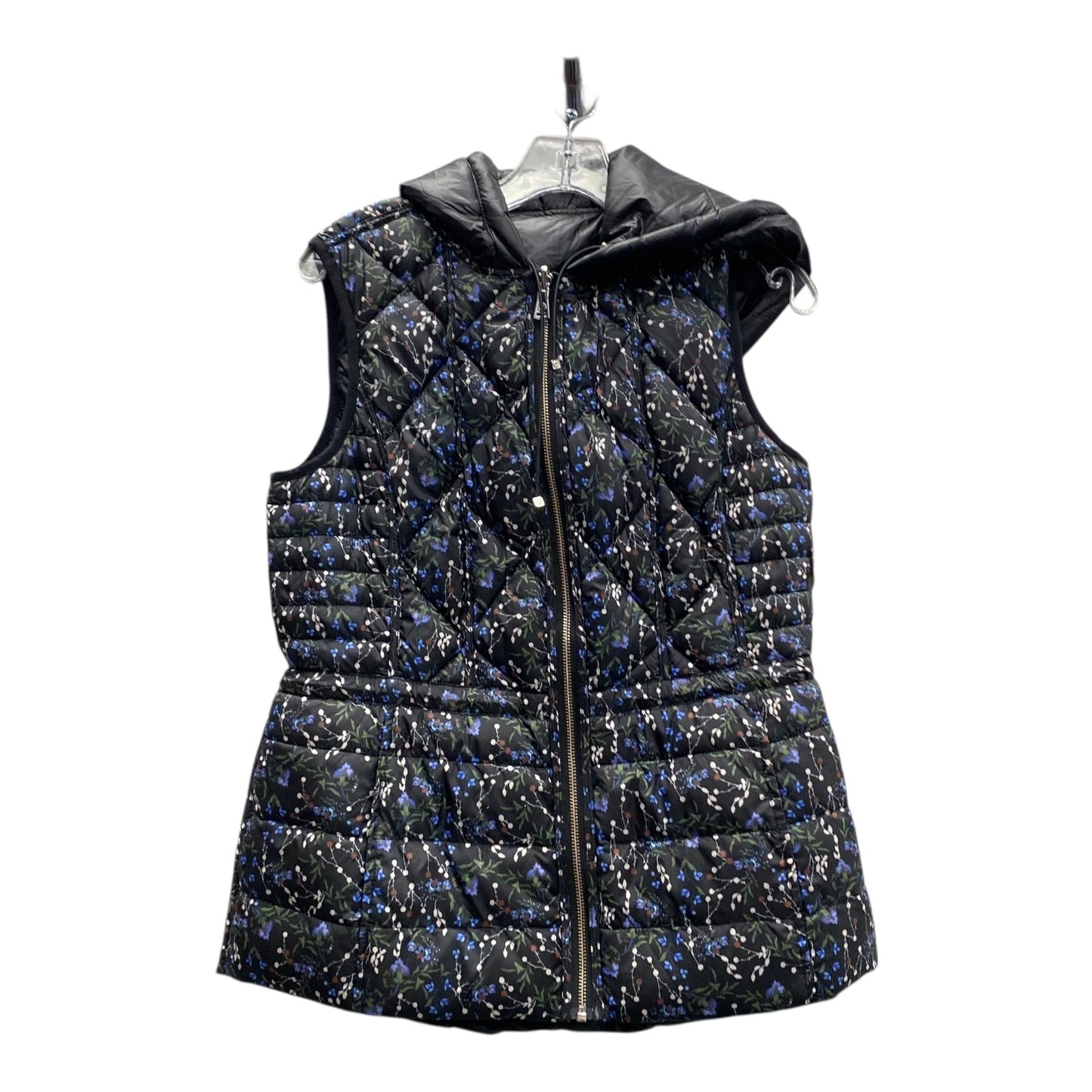 Vest Puffer & Quilted By Bernardo In Black, Size:M