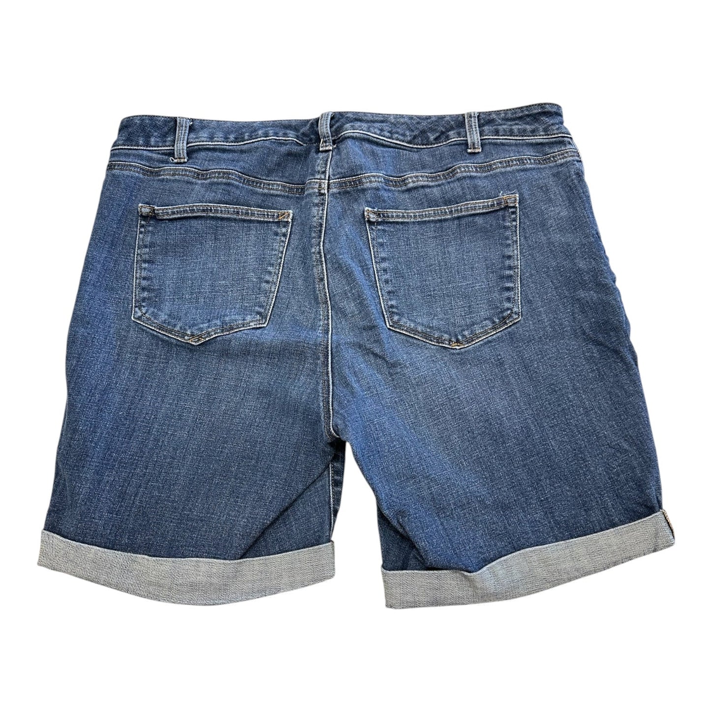 Shorts By Talbots In Blue Denim, Size:16
