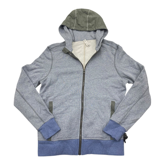 Athletic Sweatshirt Hoodie By Lululemon In Blue, Size:M
