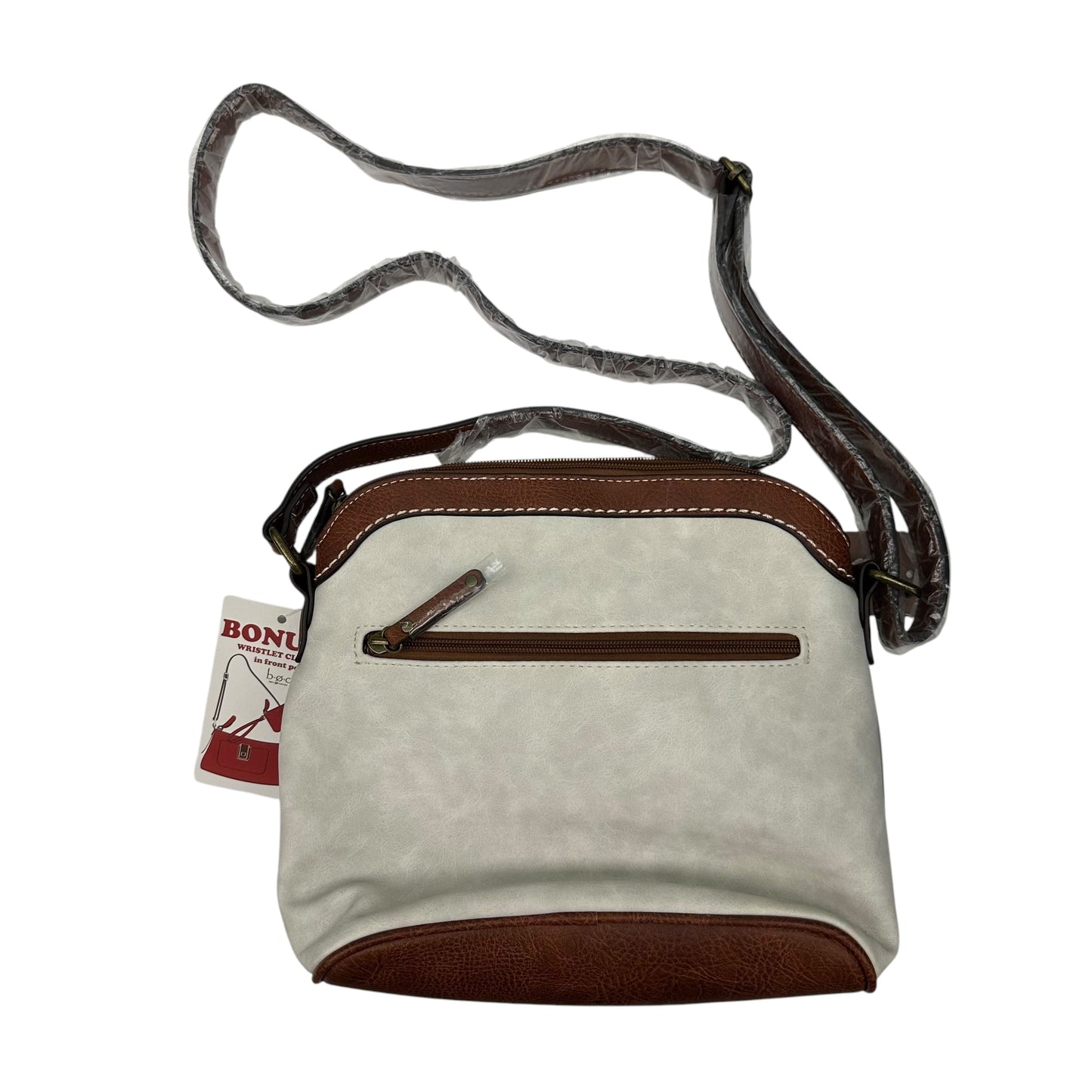 Crossbody By Boc In Cream & Tan, Size:Medium