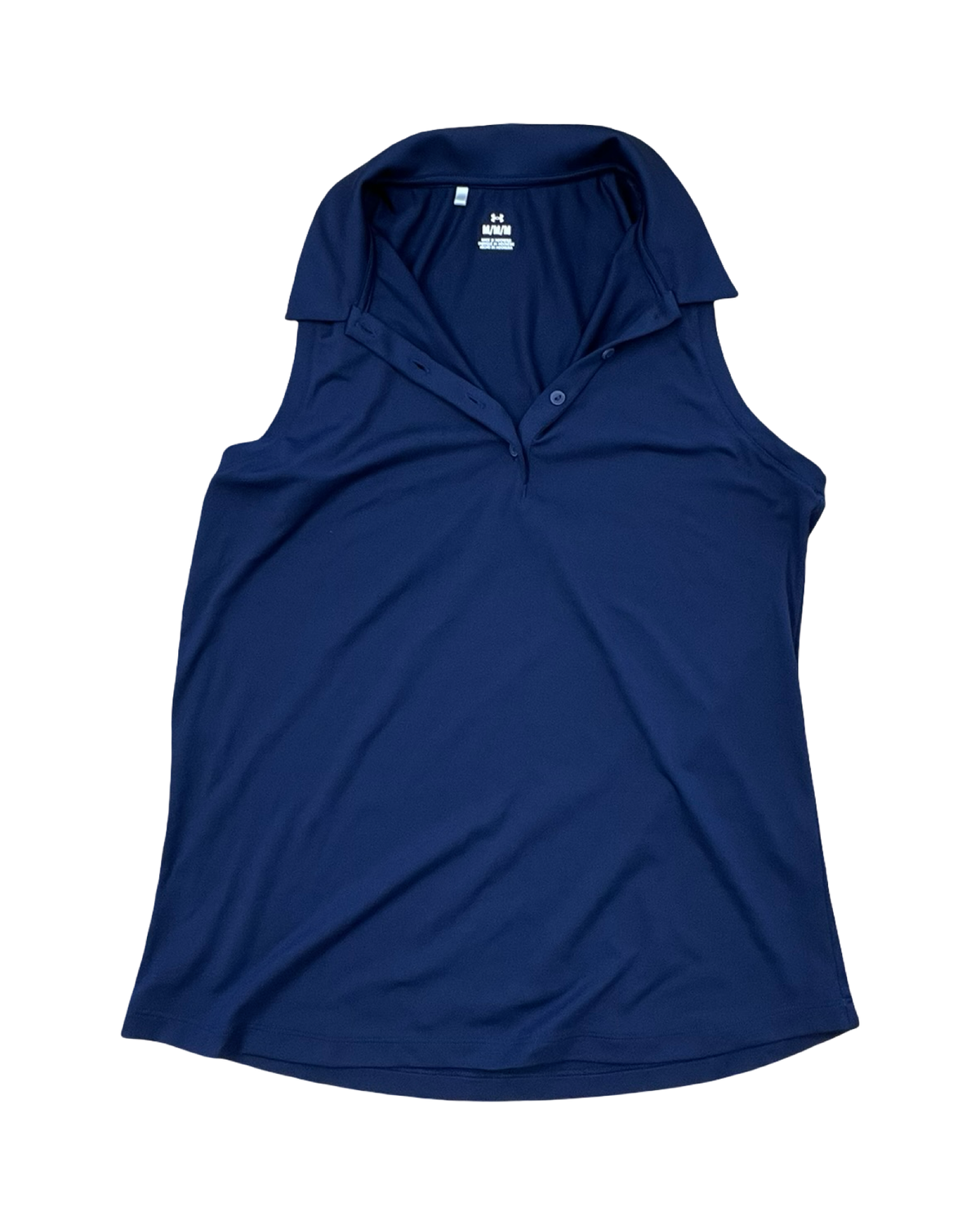 Athletic Tank Top By Under Armour In Navy, Size:M