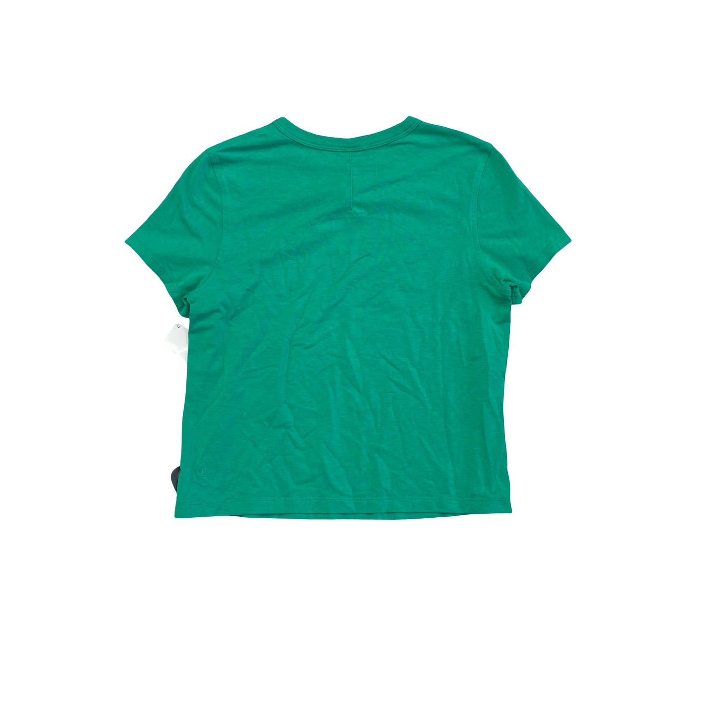 Athletic Top Ss By Lululemon In Green, Size:2