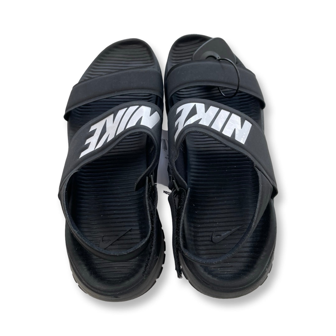 Sandals Flats By Nike In Black, Size:9