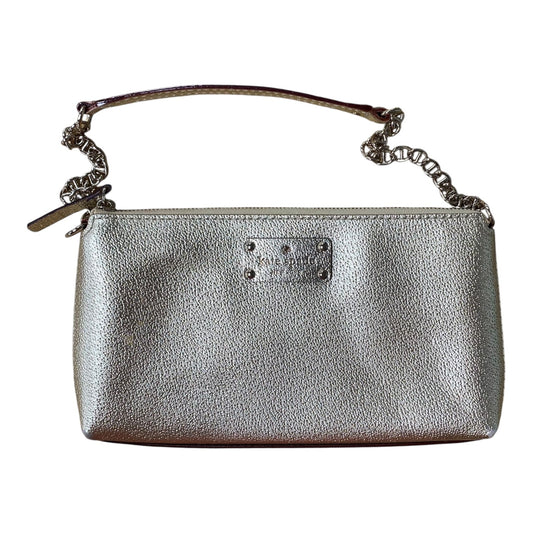 Handbag Designer By Kate Spade In Gold, Size:Small