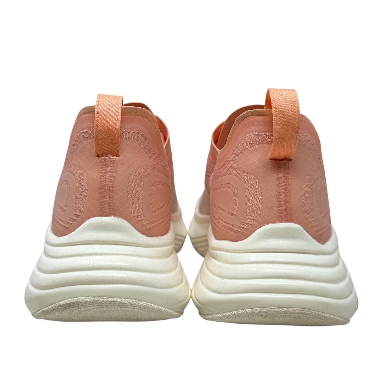 Streamline Running Shoes Designer By APL In Orange & White, Size: 7