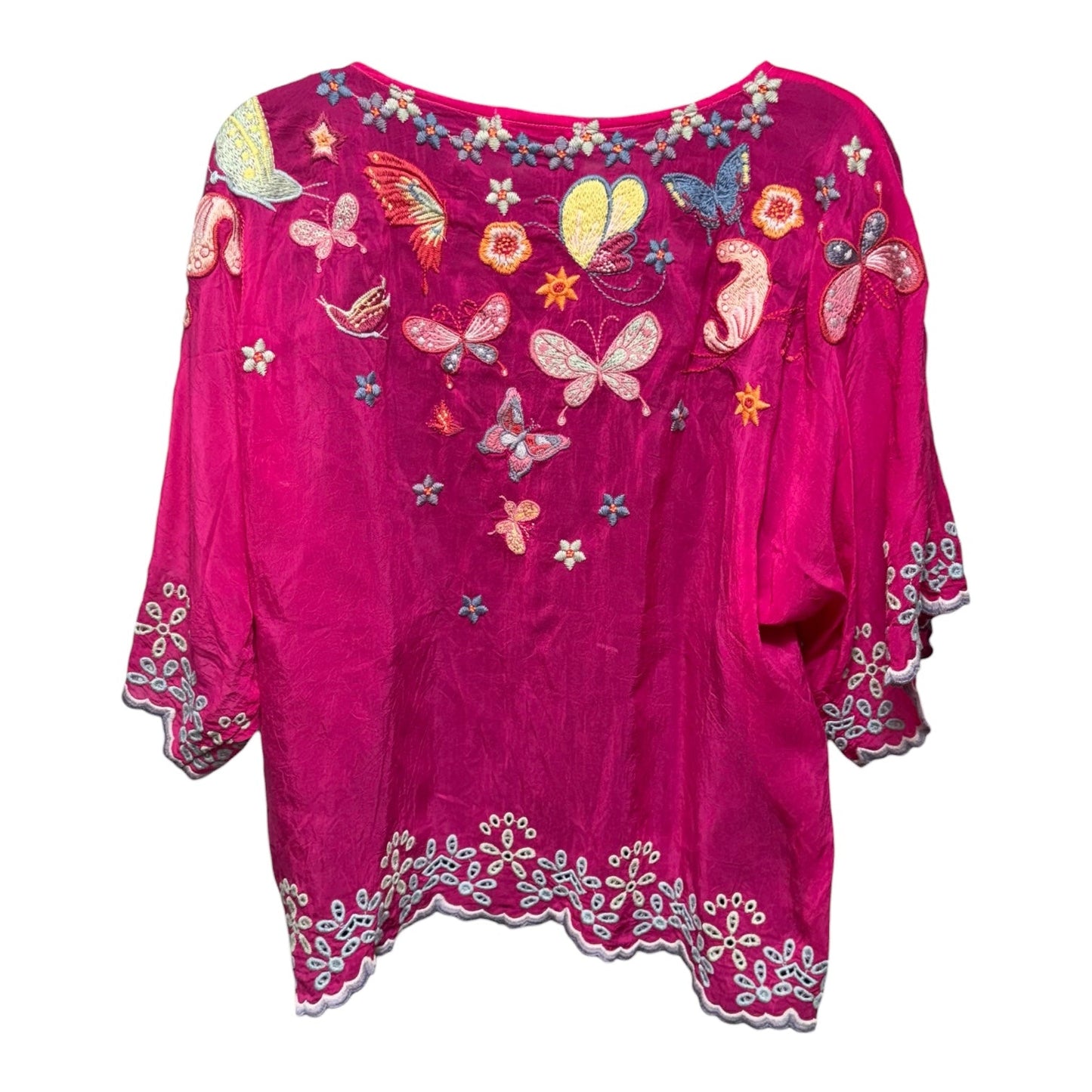 Bellona Blouse By Johnny Was In Pink, Size: S