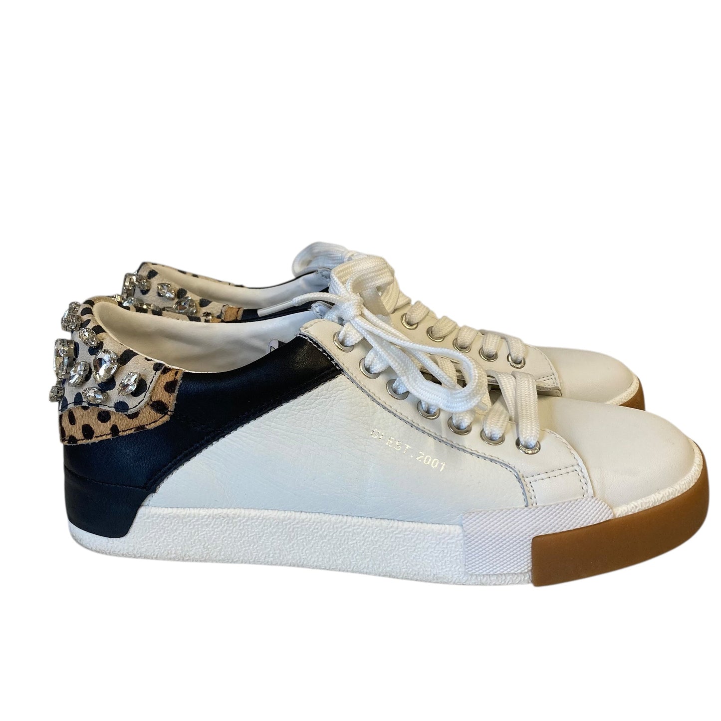 Shoes Athletic By Gianni Bini In White, Size:9.5