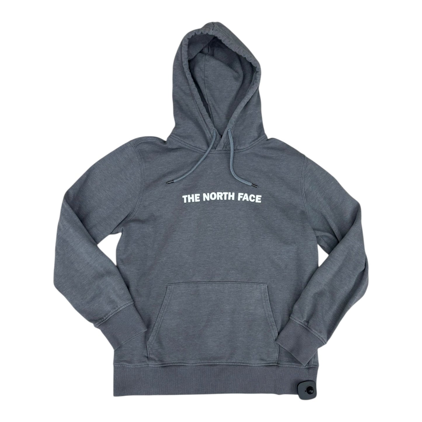 Athletic Sweatshirt Hoodie By The North Face In Grey, Size:M