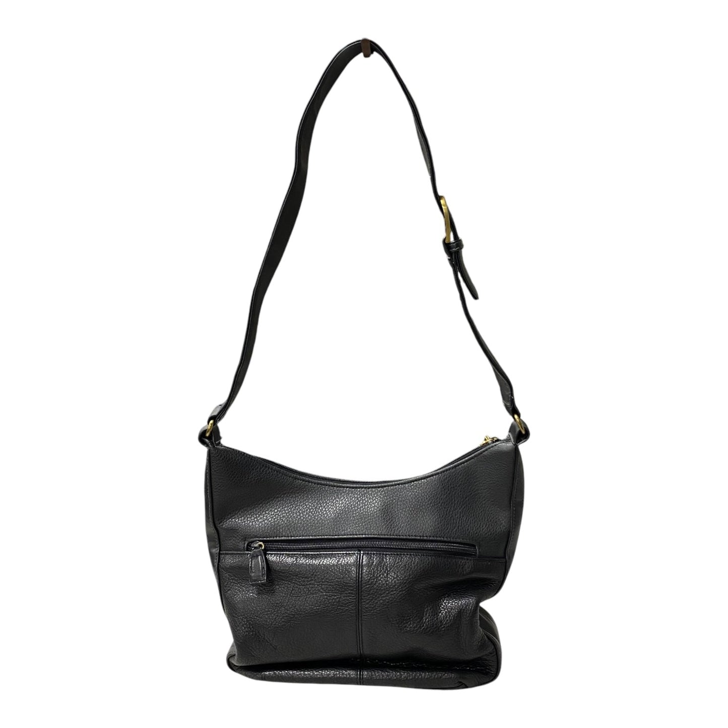 Handbag Leather By Coletta In Black, Size:Medium