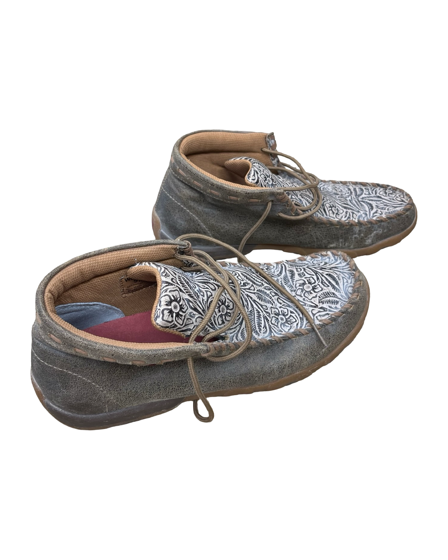 Boots Ankle Flats By Cma In Brown, Size:9