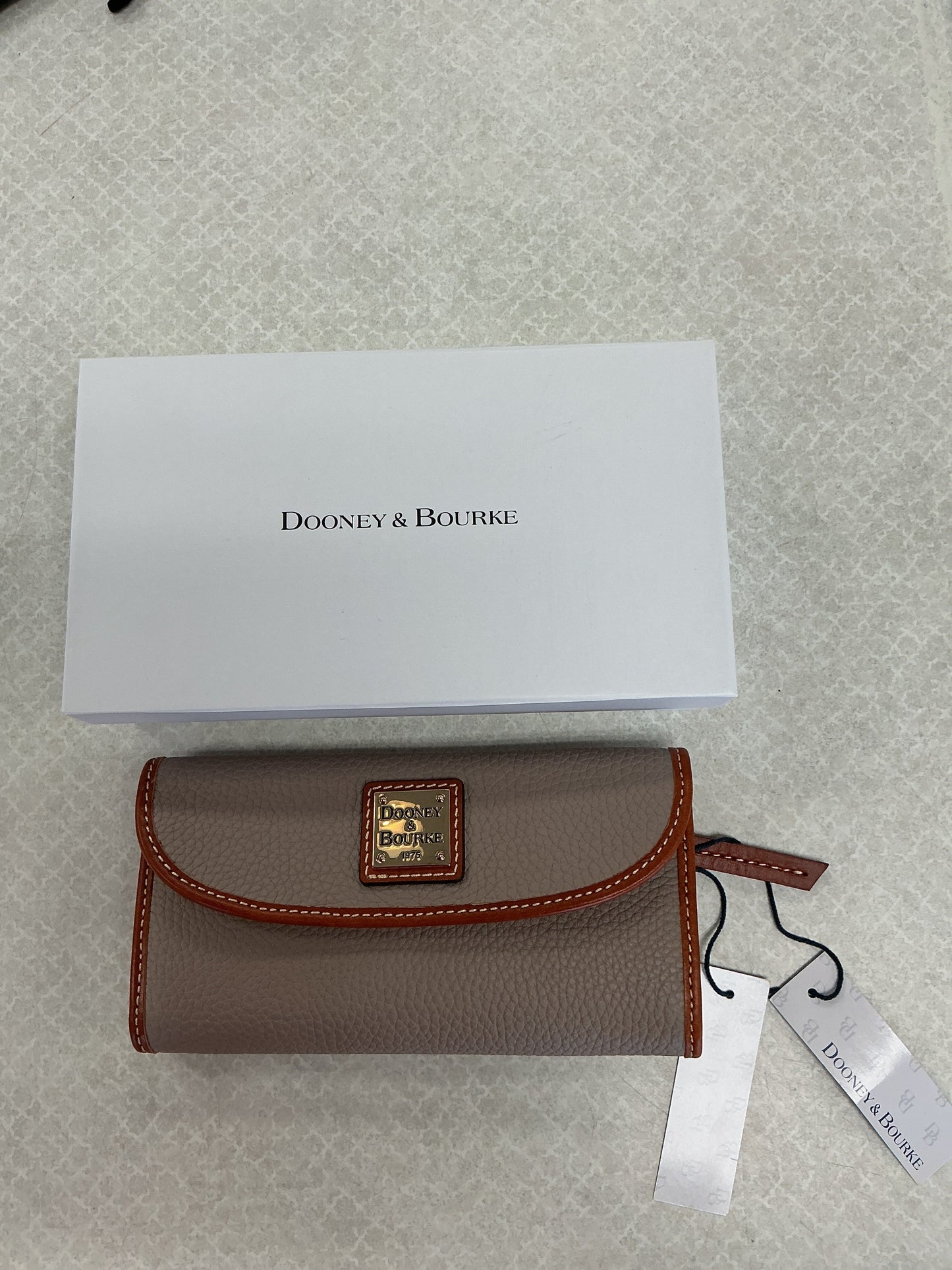 Wallet Designer By Dooney And Bourke In Taupe, Size:Medium