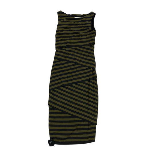 Dress Casual Midi By Bailey 44 In Black & Green, Size:Xs