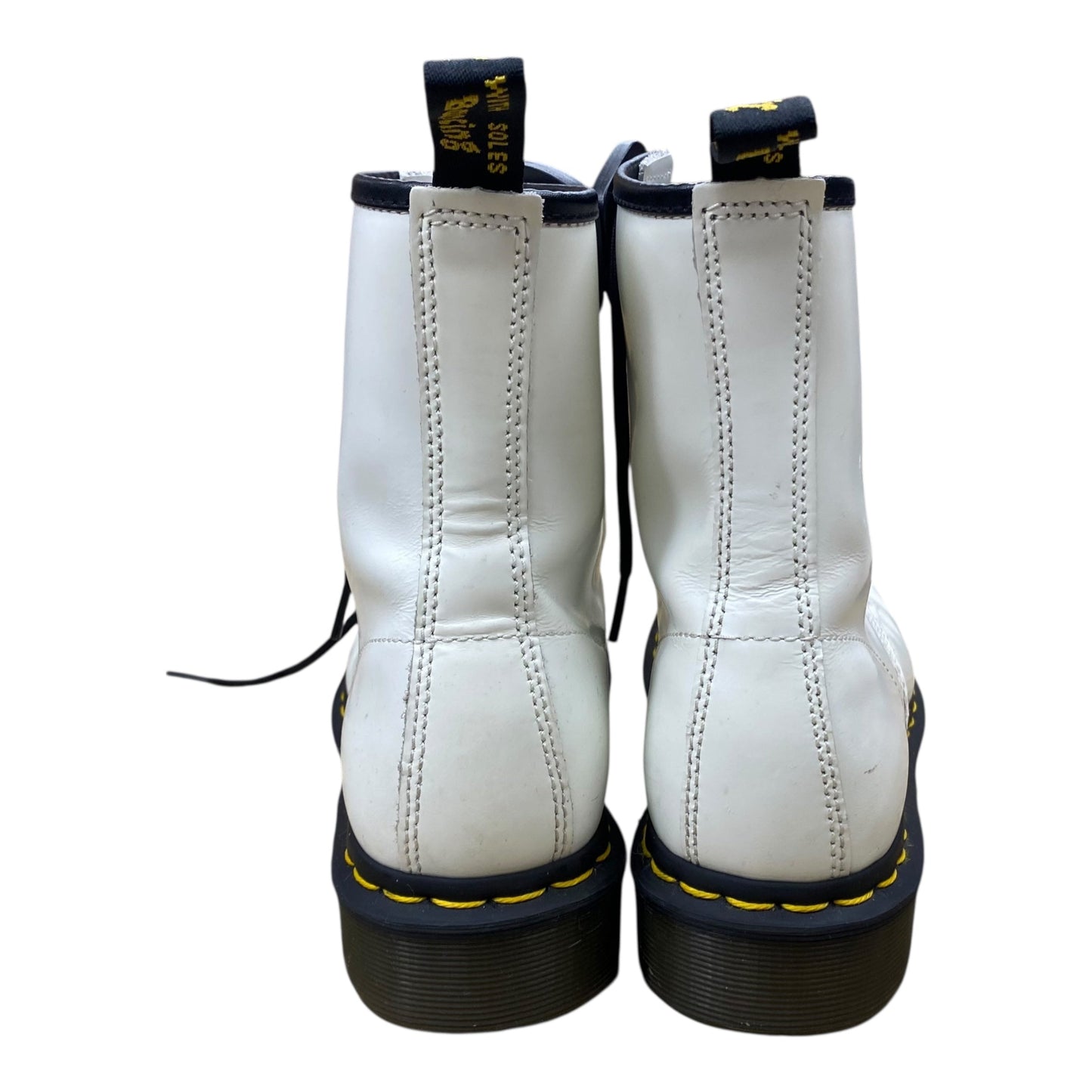 Boots Designer By Dr Martens In White, Size:7