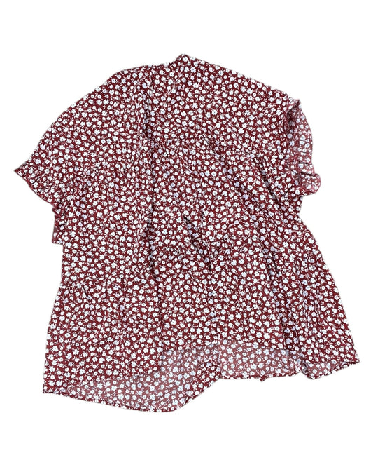 Top Ss By Shein In Orange, Size:3X