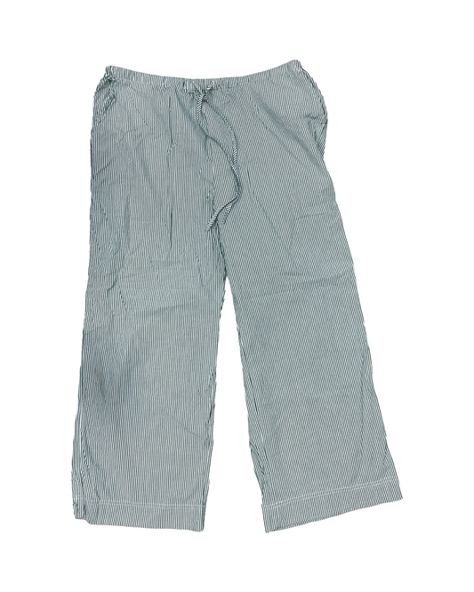 Pants Lounge By Modern Works In Green & White, Size:Xl