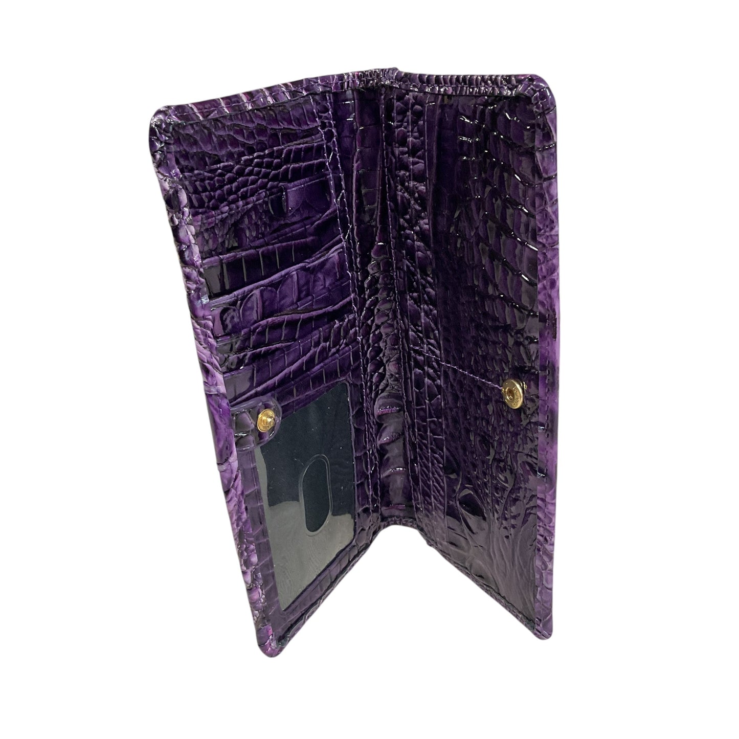 Wallet Designer By Brahmin In Purple, Size:Large