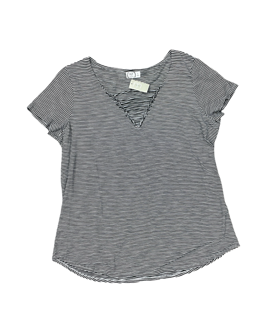 Top Ss By Maurices In Black & White, Size:Xl