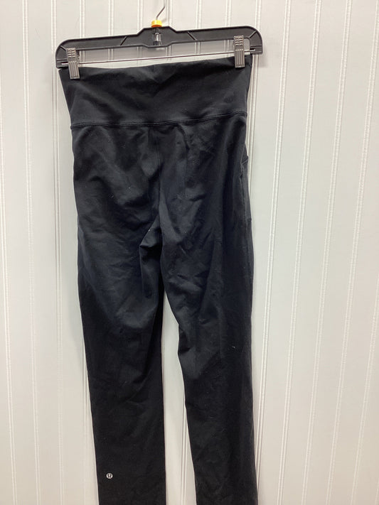 Athletic Leggings By Lululemon In Black, Size:6L