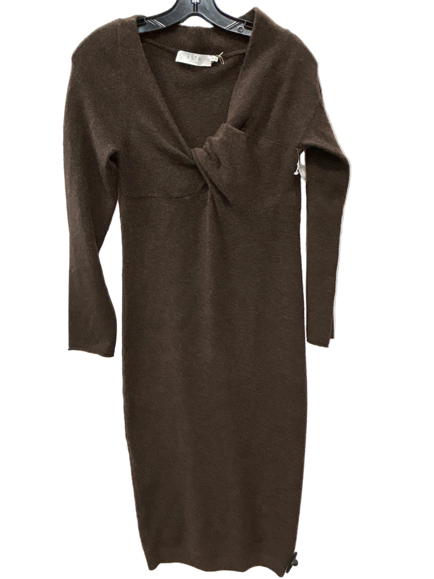 Dress Casual Maxi By Astr The Label In Brown, Size:M