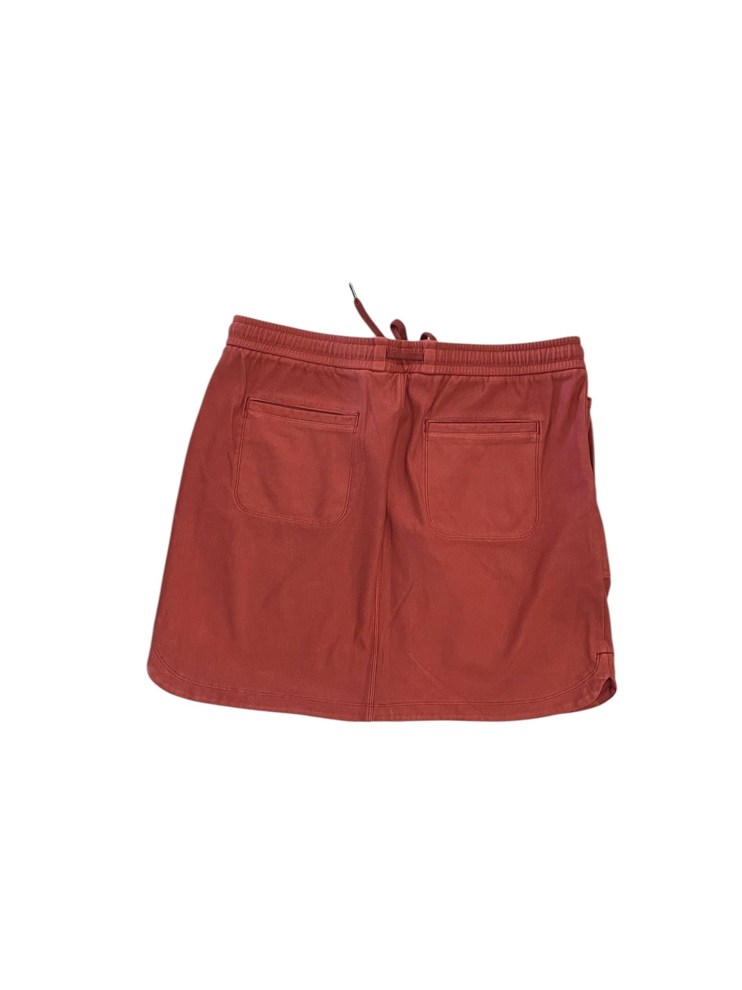 Athletic Skirt By Athleta In Orange, Size:L