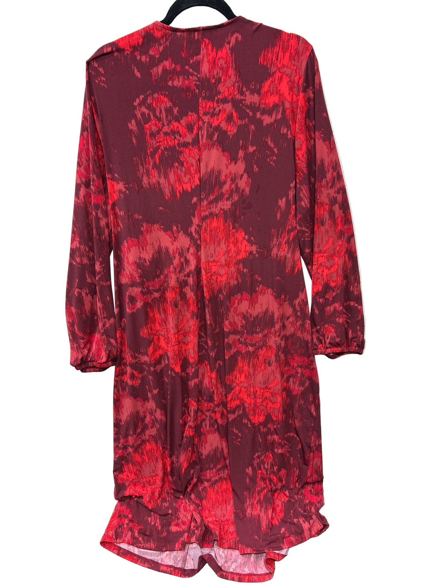 Dress Casual Maxi By Lane Bryant In Red, Size:3X