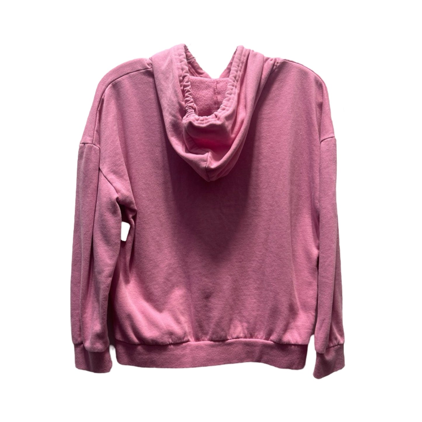 Sweatshirt Hoodie By Clothes Mentor In Pink, Size: M