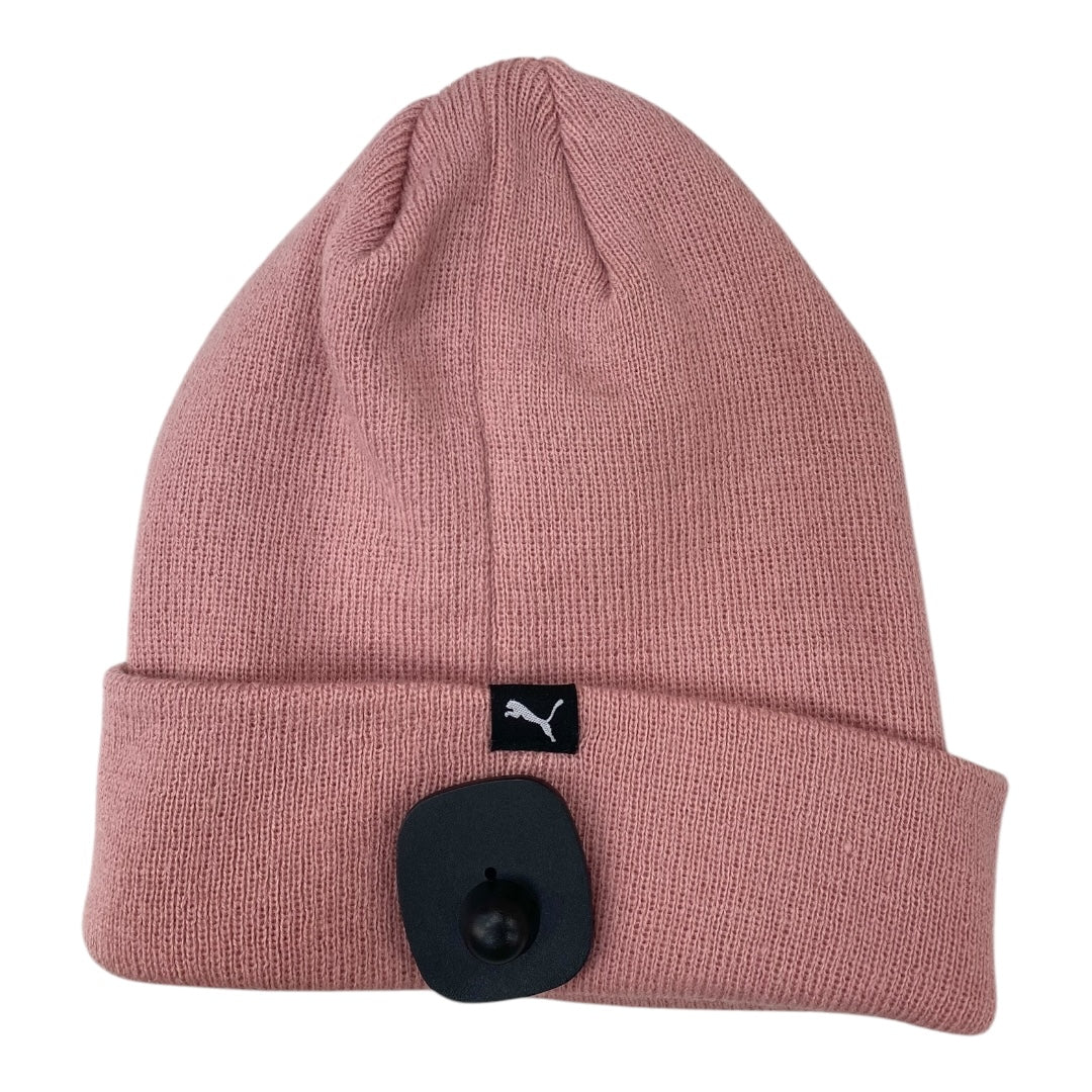 Hat Beanie By Puma In Pink & Silver