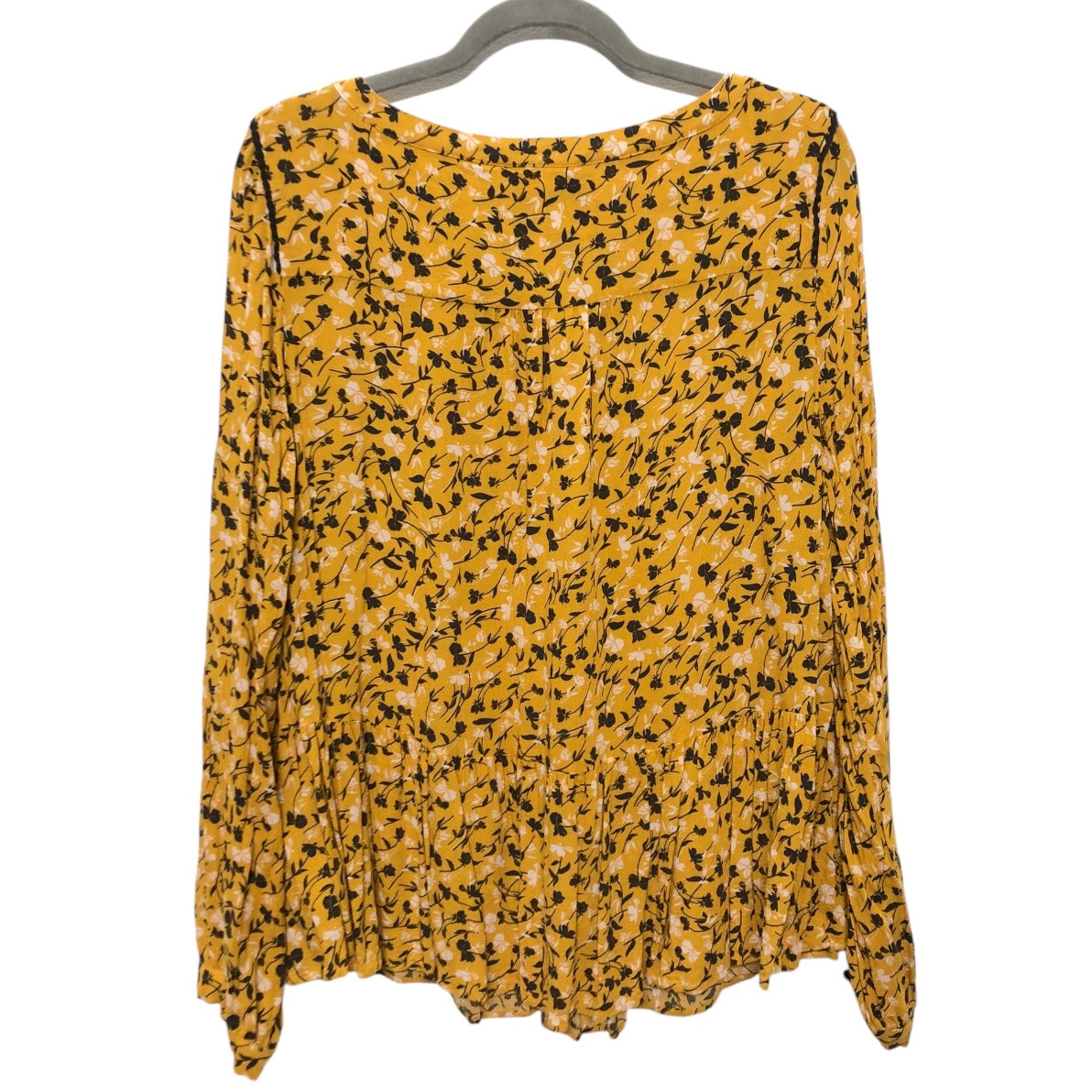 Top Ls By Maeve In Yellow, Size:Xl