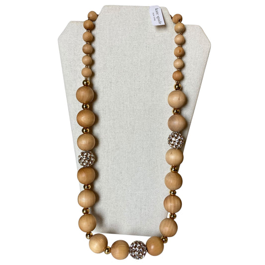 Necklace Designer By Kate Spade In Brown