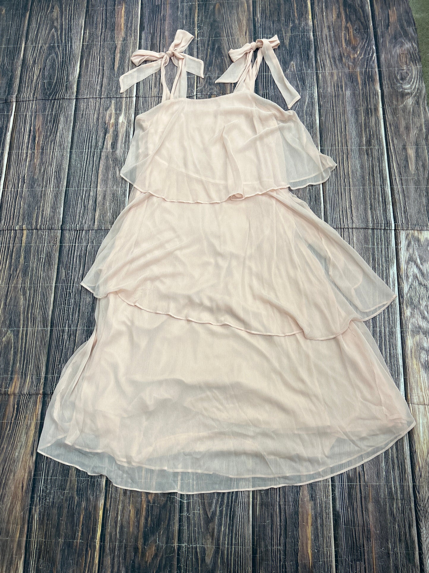 Dress Casual Maxi By H&m In Pink, Size: 10