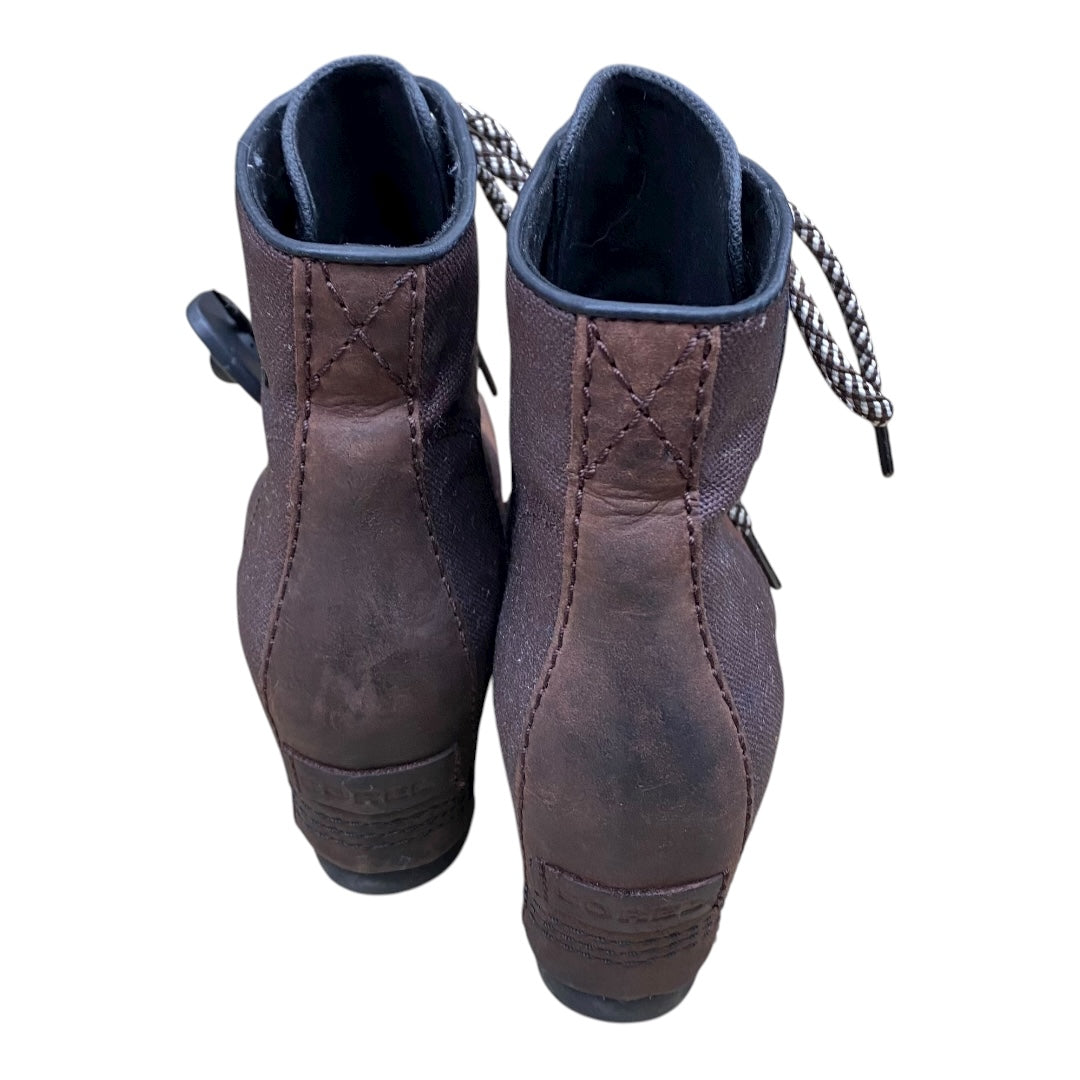 Boots Designer By Sorel In Brown, Size:7.5