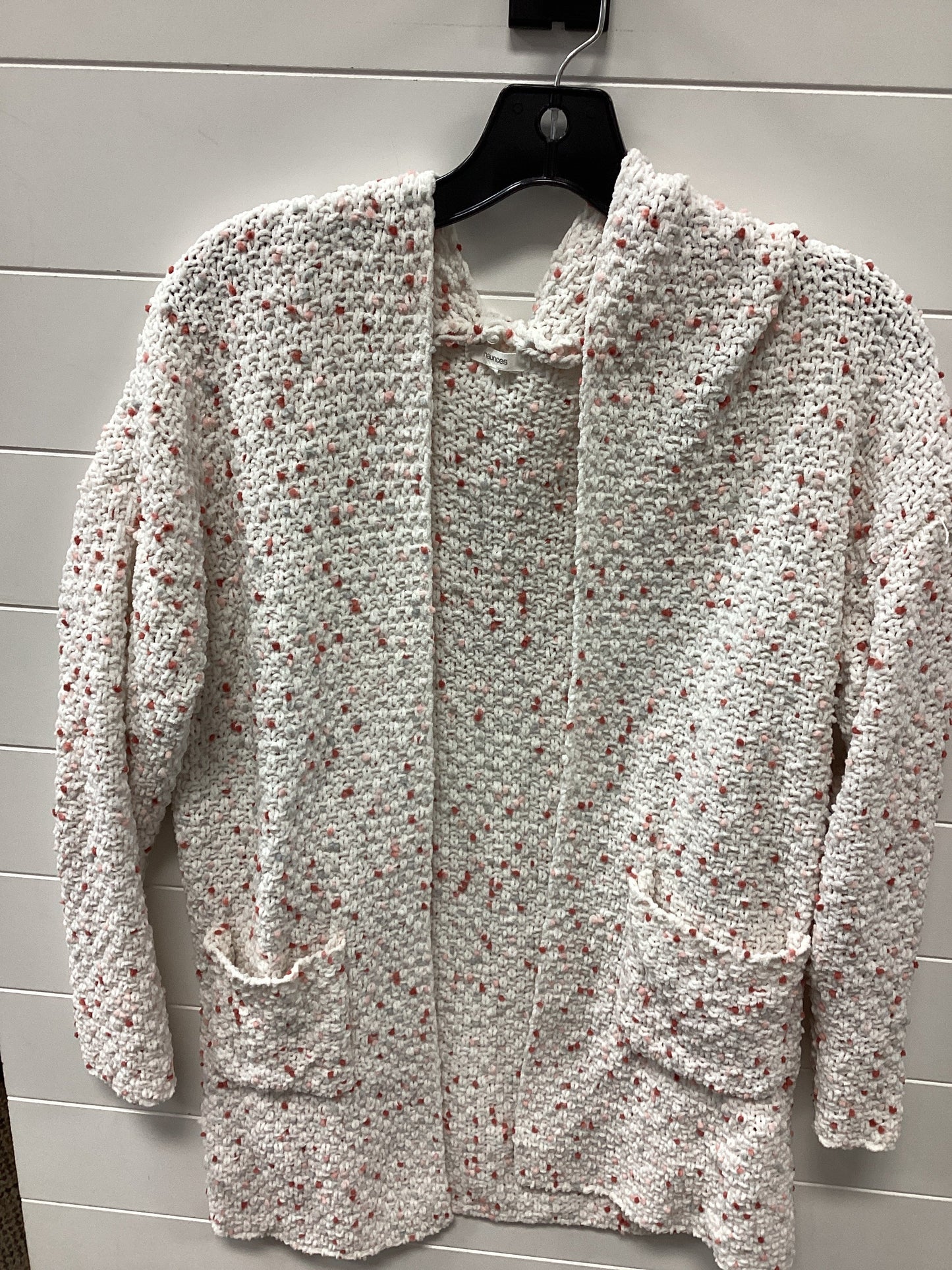 Sweater Cardigan By Maurices In White, Size:M