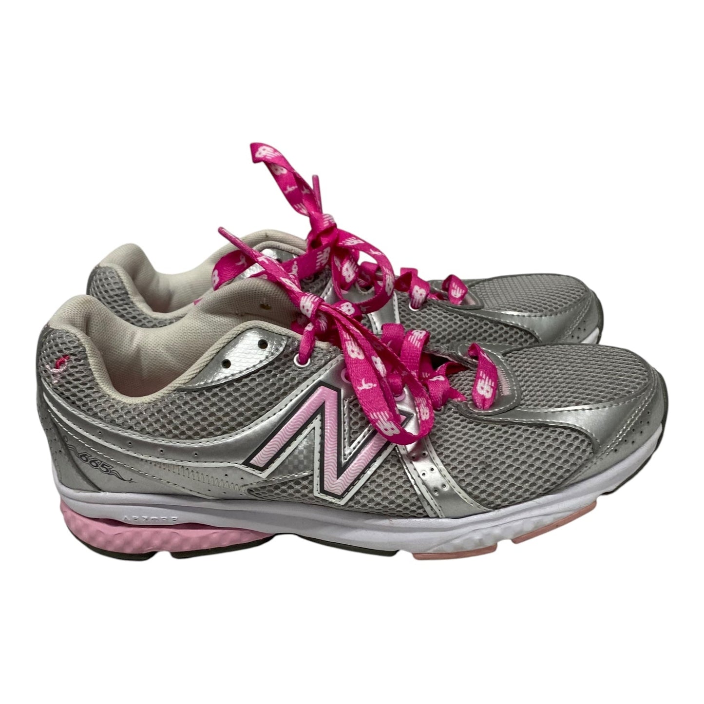 Shoes Athletic By New Balance In Silver, Size:8.5