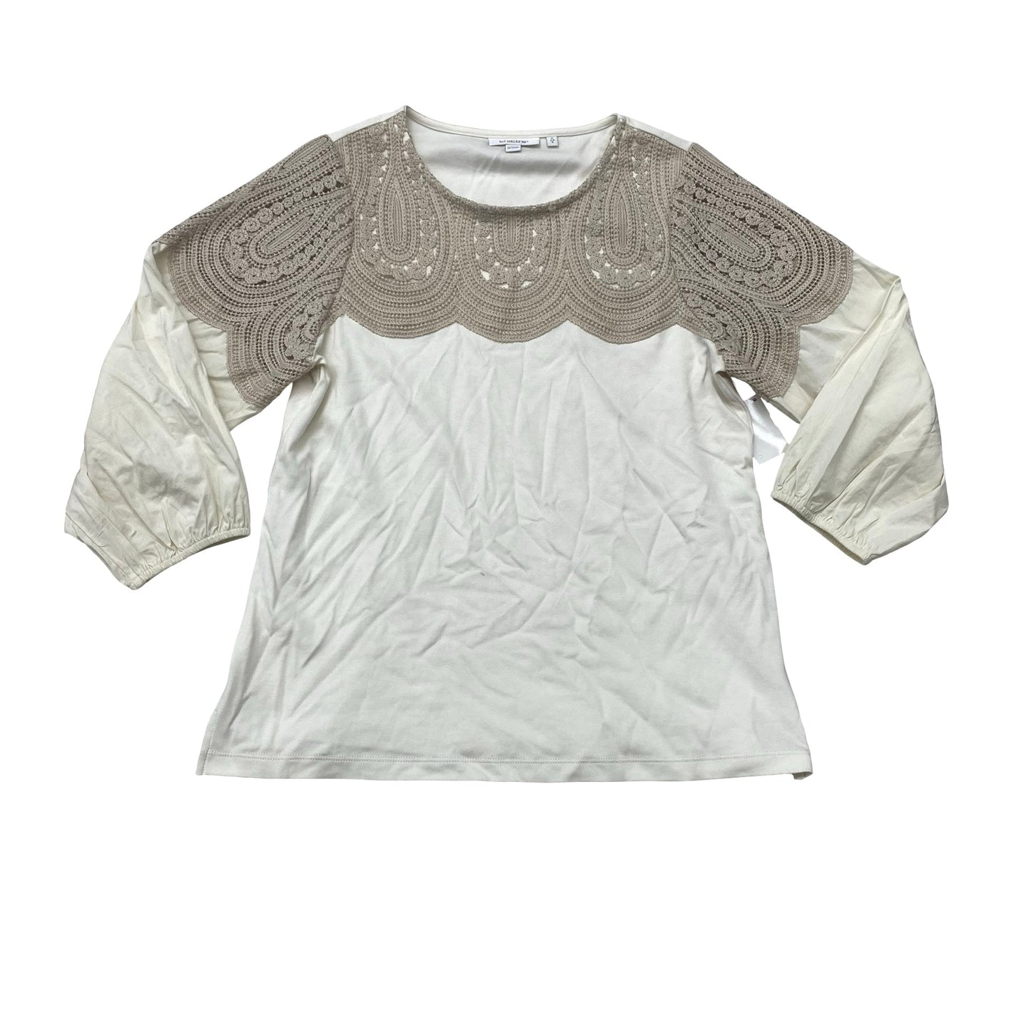 Top Ls By Chicos In Cream, Size:S
