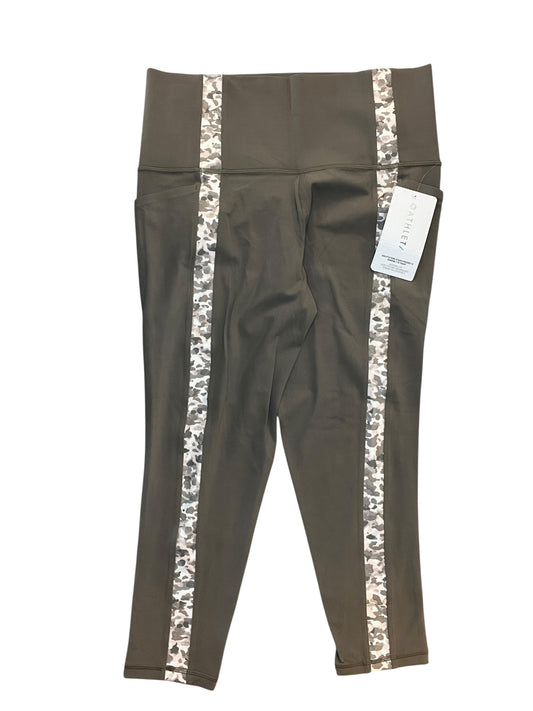 Athletic Leggings By Athleta In Grey, Size:1X