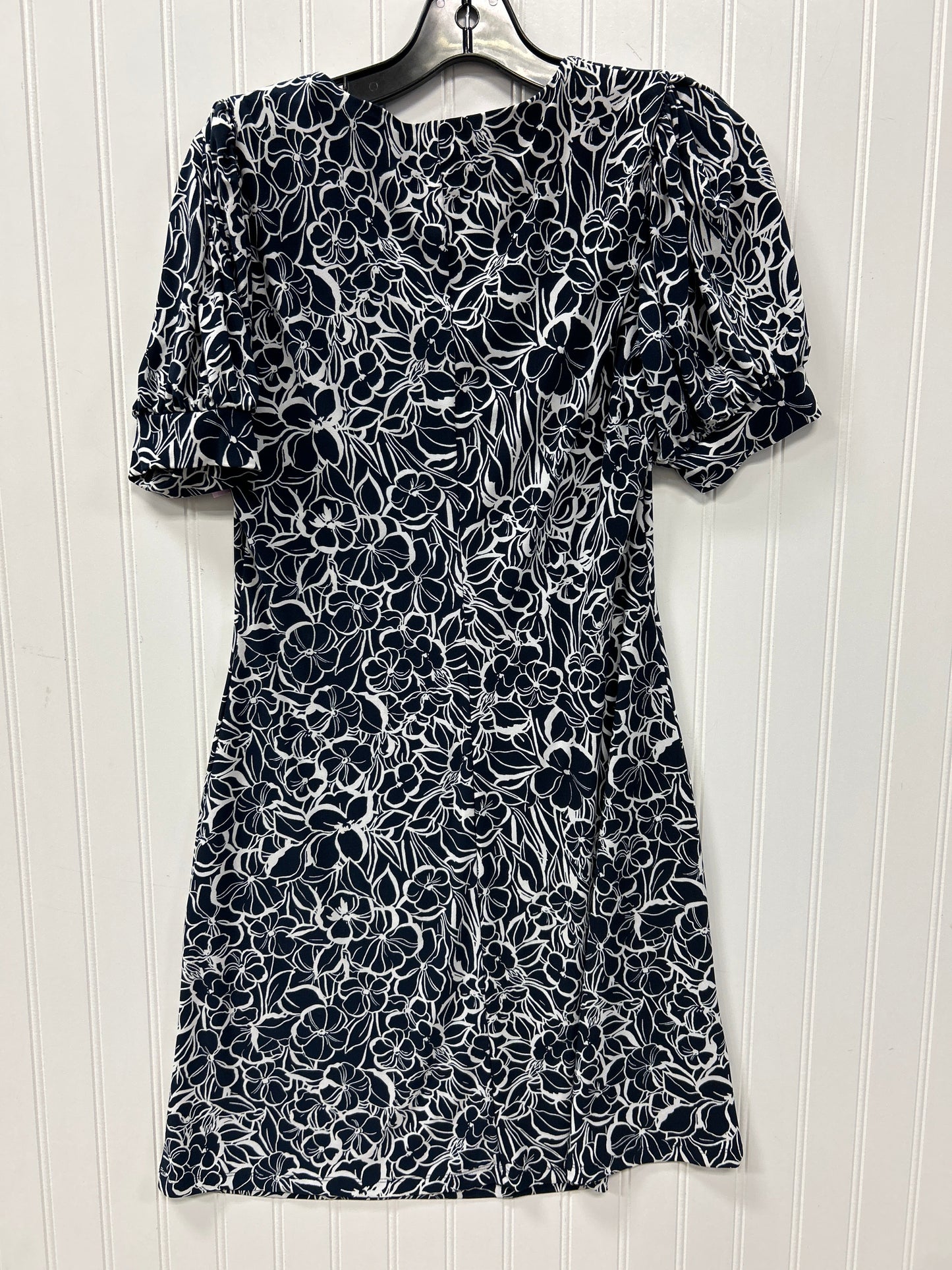 Dress Casual Midi By Tommy Hilfiger In Navy, Size:4
