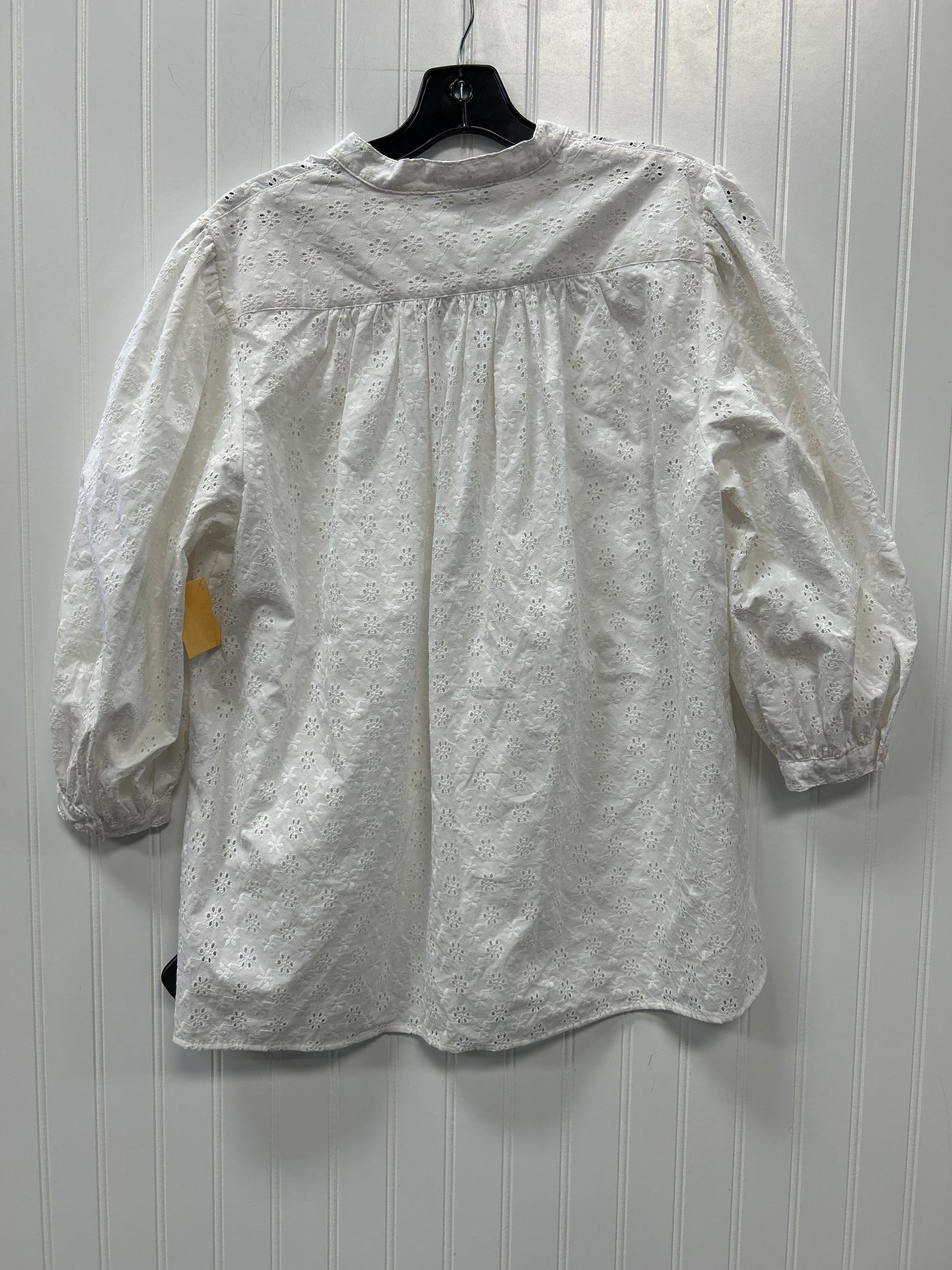 Top Ls By Brooks Brothers In White, Size:Xl