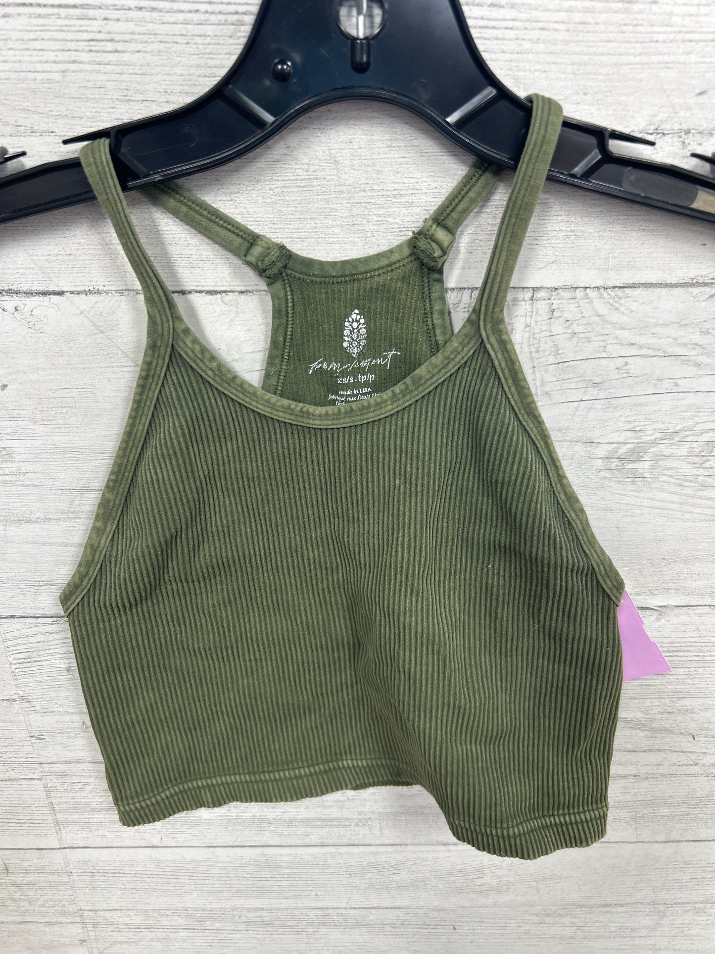 Tank Top By Free People In Green, Size:Xs