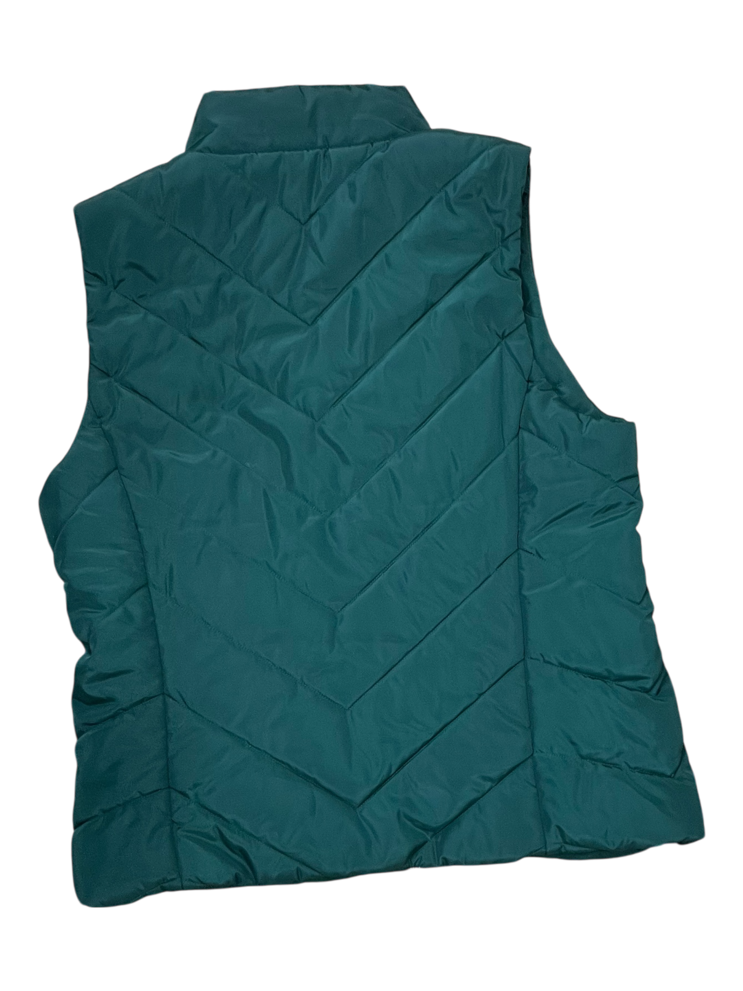 Vest Puffer & Quilted By Michael By Michael Kors In Green, Size:L