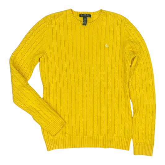 Sweater By Lauren By Ralph Lauren In Yellow, Size:S